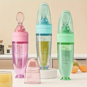 Bottle Feeder with Soft Spoon