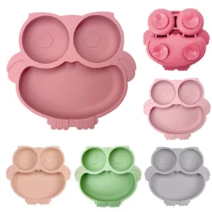 Silicone Baby Dining Plate