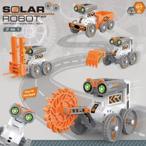 Solar Power Building Kit, Robo