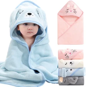 Soft Animal  Hooded Bath Towels