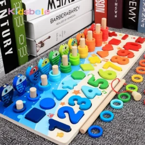 Toddlers/Kids Math Wooden Puzzles