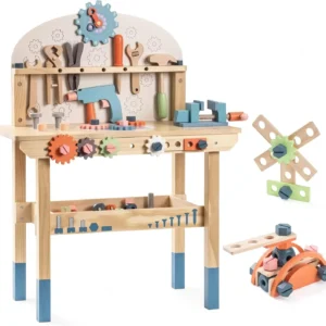 Kids  Wooden Work Bench