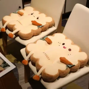 Comfy Cartoon Seat & Back Cushion